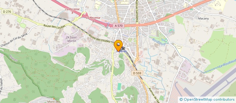 localisation de l'entreprise SCRABBLE CLUB HYEROIS à HYERES