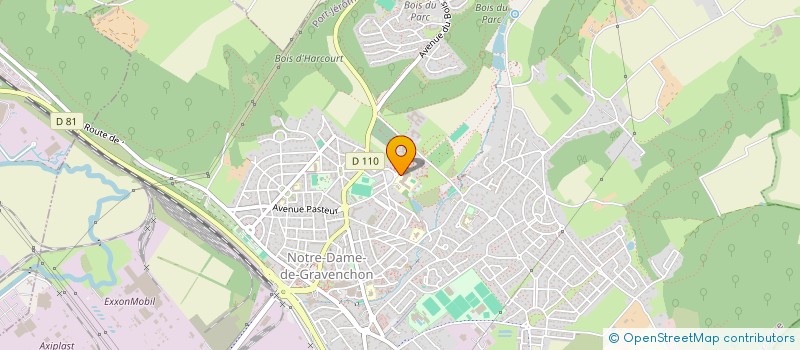 localisation de l'entreprise SCRABBLE GRAVENCHONNAIS  PORT-JEROME-SUR-SEINE