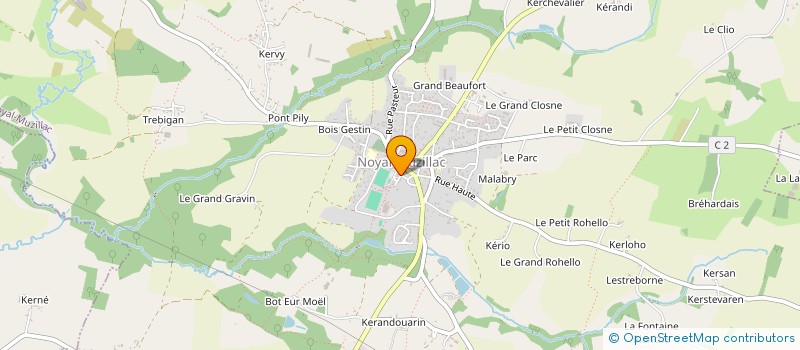 localisation de l'entreprise SCRABBLE MUZILLACAIS  MUZILLAC