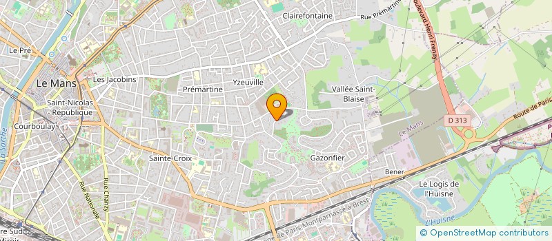 localisation de l'entreprise SCRABBLEMANS  LE MANS