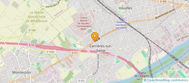 localisation de l'entreprise SCRABBLONS A CARRIERES SUR SEINE  CARRIERES-SUR-SEINE