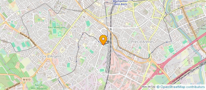 localisation de l'entreprise SCRAM  MONTPELLIER