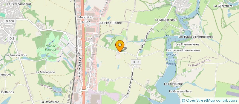 localisation de l'entreprise SCRAMBLE à ROCHE SUR YON (LA)
