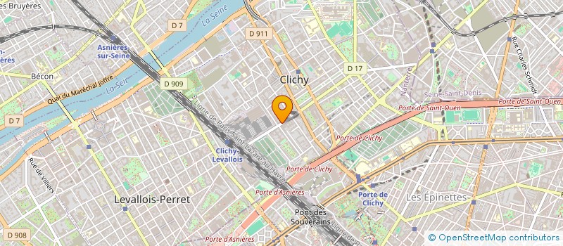 localisation de l'entreprise SCRAMBLED à CLICHY