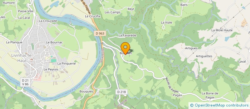 localisation de l'entreprise SCRAP EN COULEURS  FIRMI