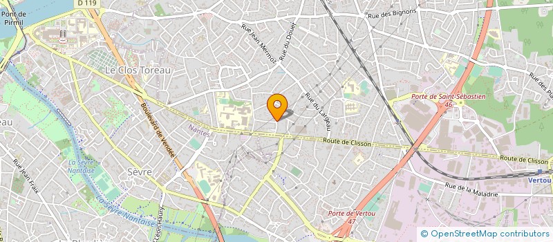 localisation de l'entreprise SCRAPA  SAINT-SEBASTIEN-SUR-LOIRE