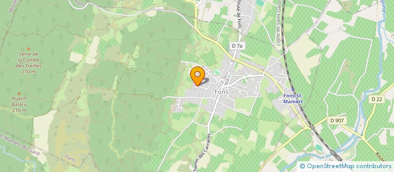 localisation de l'entreprise SCRAPATOUILLE & CO à FONS