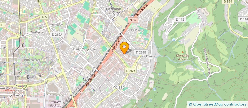 localisation de l'entreprise SCRAPPY  SAINT-MARTIN-D'HERES