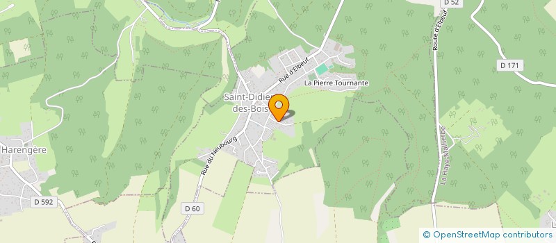 localisation de l'entreprise SCRAT  SAINT-DIDIER-DES-BOIS