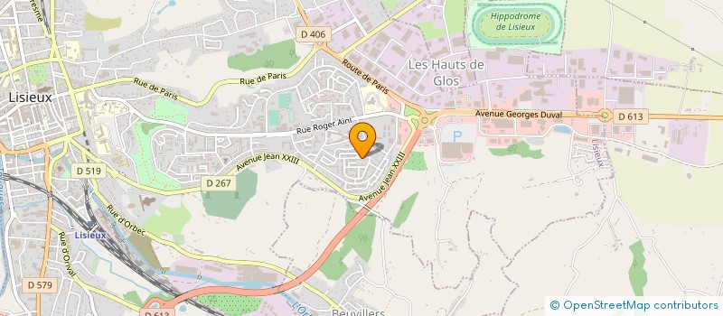 localisation de l'entreprise SCRATCH à LISIEUX