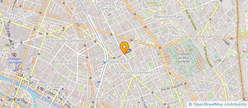 localisation de l'entreprise SCRATCH  PARIS