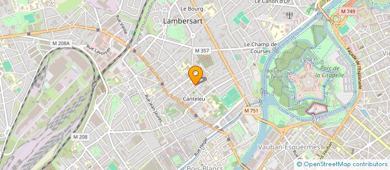 localisation de l'entreprise SCRATCH LAB à LAMBERSART