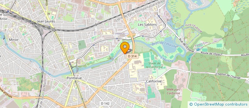 localisation de l'entreprise SCRB à LE MANS