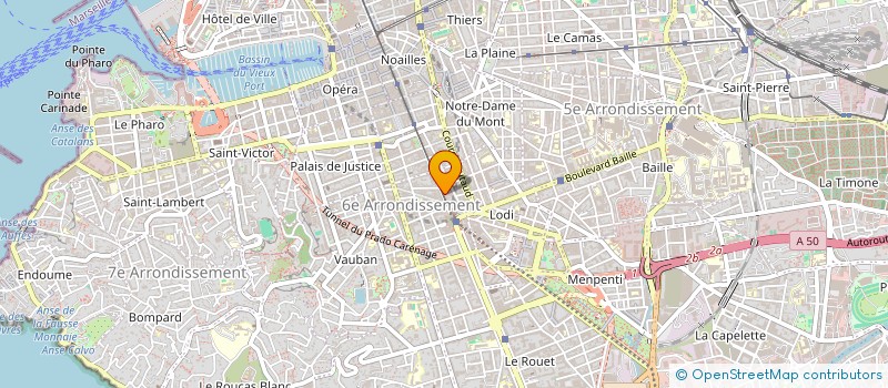 localisation de l'entreprise SCRB à MARSEILLE