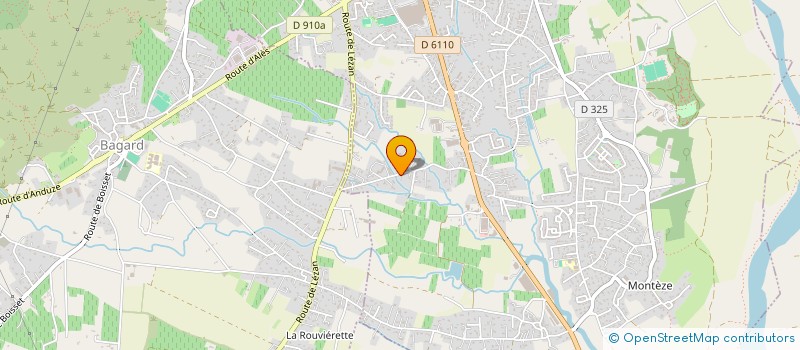 localisation de l'entreprise SCRC SOCIETE CEVENOLE DE RENOVATION ET CONSTRUCTION  SAINT-CHRISTOL-LES-ALES