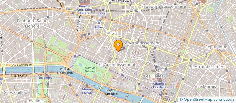 localisation de l'entreprise SCRD  PARIS