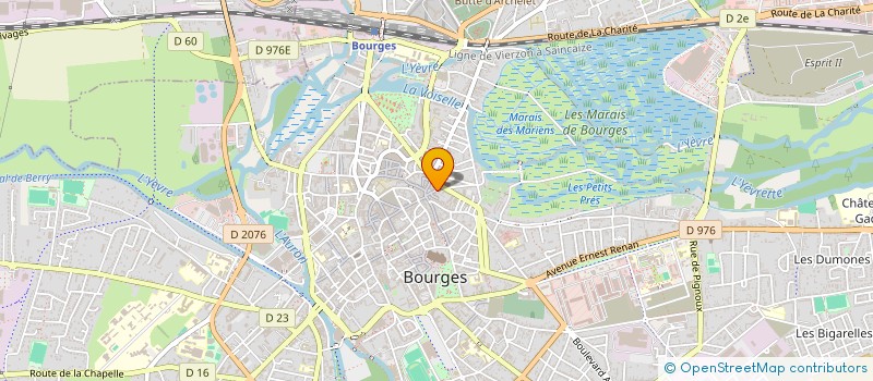 localisation de l'entreprise SCRD ESTEVE PATRICK à BOURGES