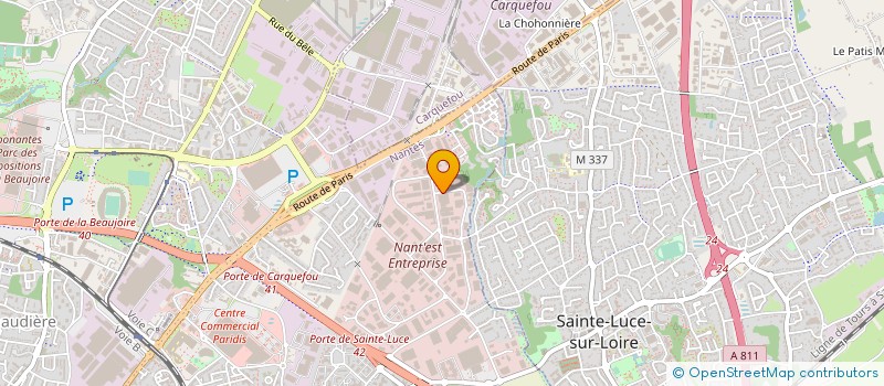 localisation de l'entreprise SCRDC à NANTES