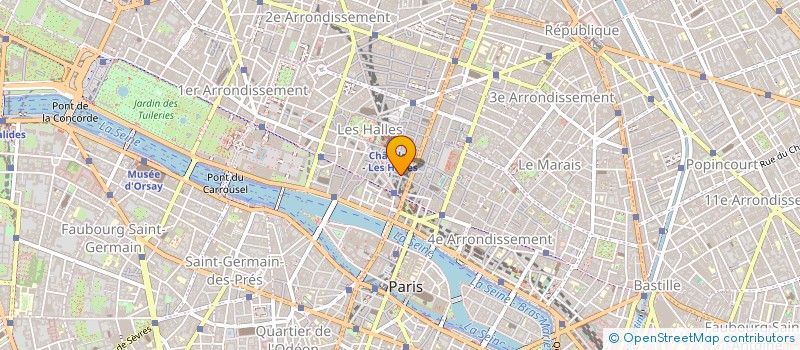 localisation de l'entreprise SCREAM  PARIS