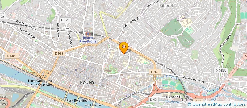 localisation de l'entreprise SCREAMING PRODUCTIONS à ROUEN