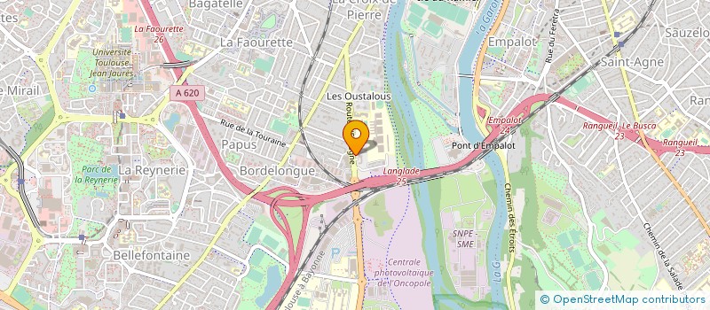 localisation de l'entreprise SCREEN C SOFT à TOULOUSE