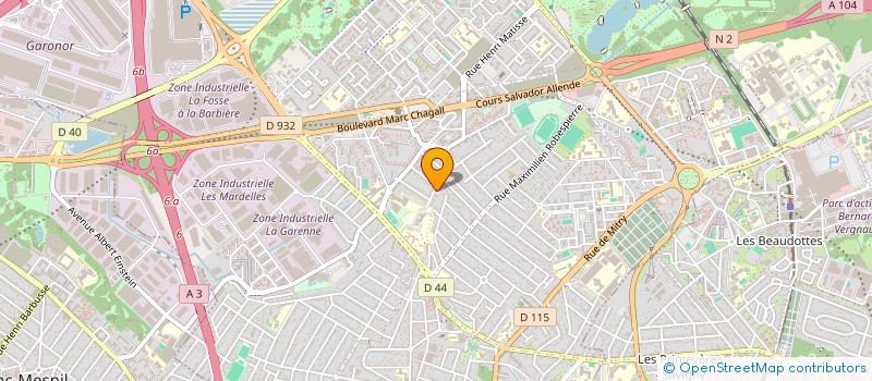 localisation de l'entreprise SCREEN LAB à AULNAY-SOUS-BOIS