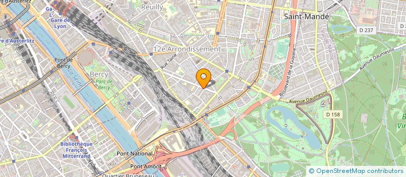 localisation de l'entreprise SCREENCELL  PARIS