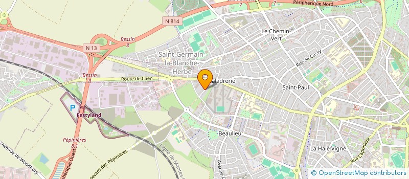 localisation de l'entreprise SCREENSHOT à CAEN