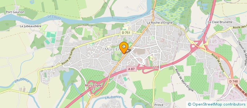 localisation de l'entreprise SCREMBLER  MURS-ERIGNE