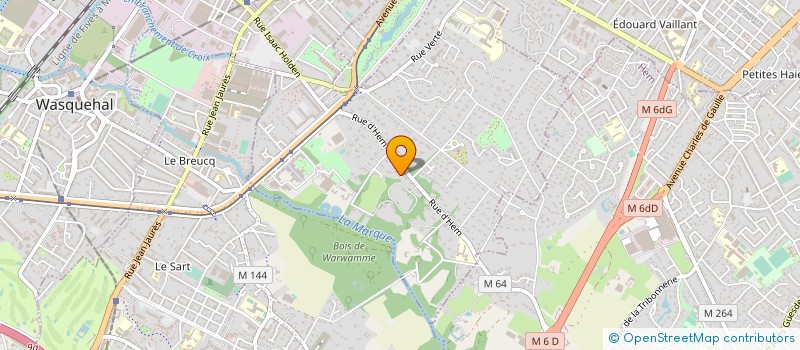 localisation de l'entreprise SCREPEL à CROIX