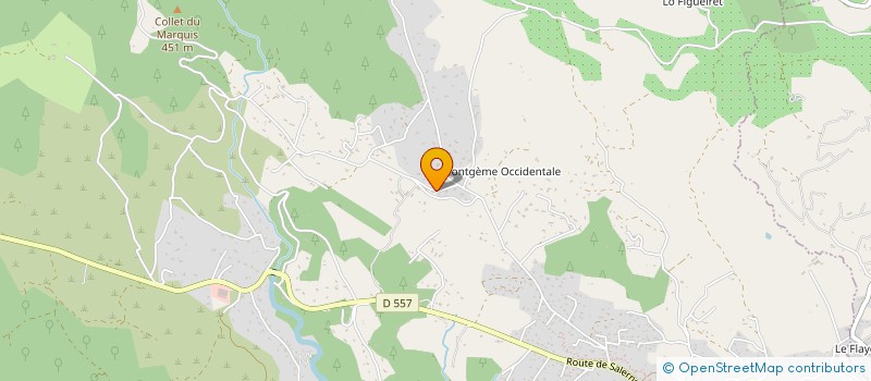 localisation de l'entreprise SCREVENS-FLAYOSC  FLAYOSC