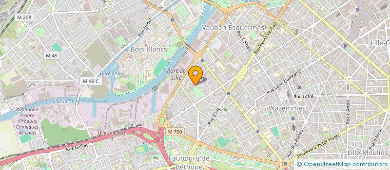 localisation de l'entreprise SCRF NETWORK CONSULTING à LILLE