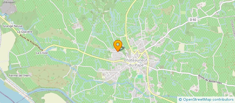 localisation de l'entreprise SCRIBENE  CHATEAUNEUF-DU-PAPE