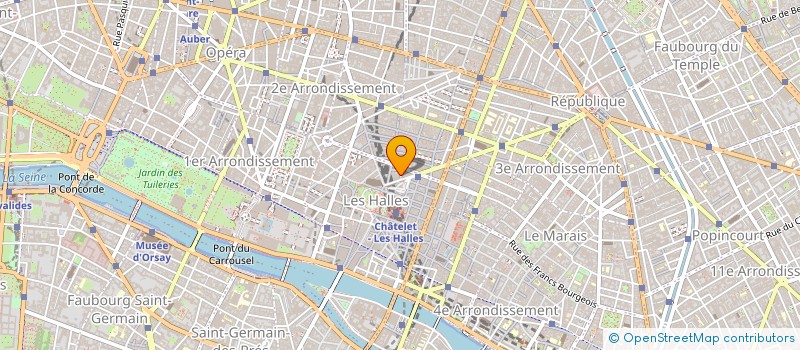 localisation de l'entreprise SCRINEO à PARIS