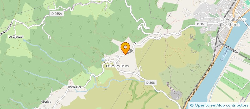 localisation de l'entreprise SCRIOU  ROMPON