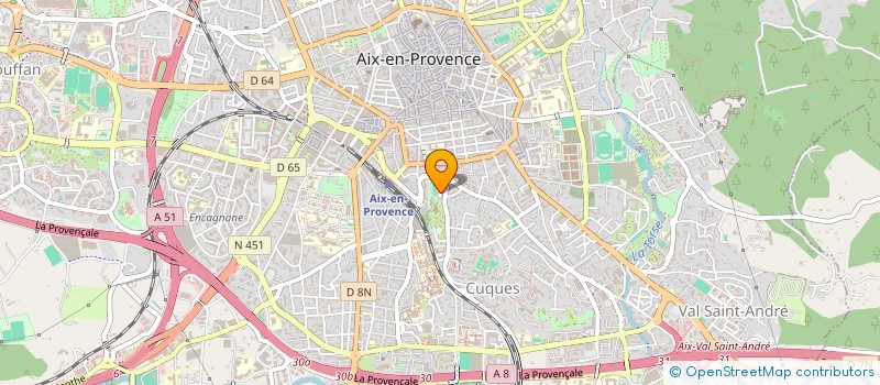 localisation de l'entreprise SCRIPAD à AIX-EN-PROVENCE