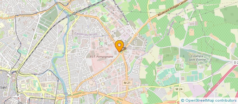 localisation de l'entreprise SCRIPT' GAMES STUDIO à MONTPELLIER