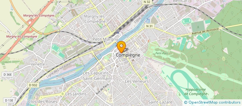 localisation de l'entreprise SCRIPT@ LA SUITE à COMPIEGNE