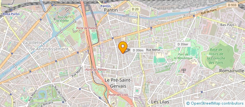 localisation de l'entreprise SCRIPT SERVICES à PANTIN