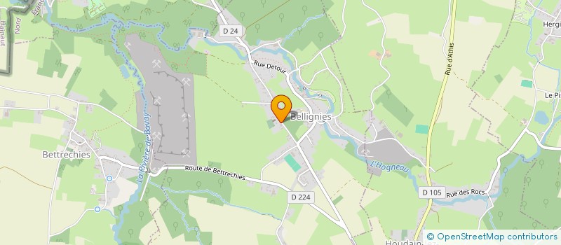 localisation de l'entreprise SCRIPTEX  GUSSIGNIES