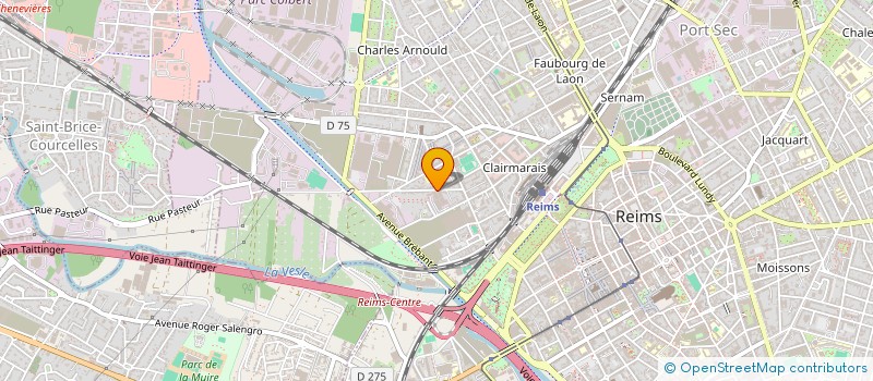 localisation de l'entreprise SCRIPTO  REIMS