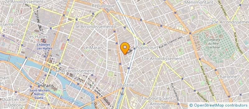 localisation de l'entreprise SCRIPTUM à PARIS