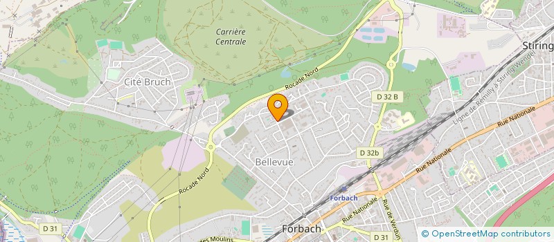 localisation de l'entreprise SCRIVO FERNAND CONSTRUCTIONS à FORBACH