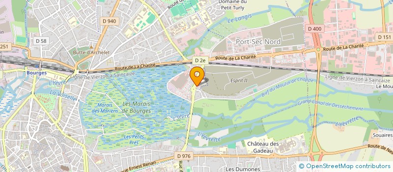 localisation de l'entreprise SCRL  BOURGES