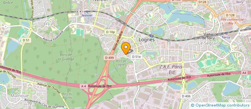localisation de l'entreprise SCRM INVESTISSEMENTS à LOGNES