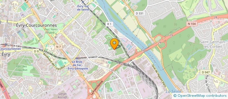 localisation de l'entreprise SCROLL AGENCY  EVRY-COURCOURONNES