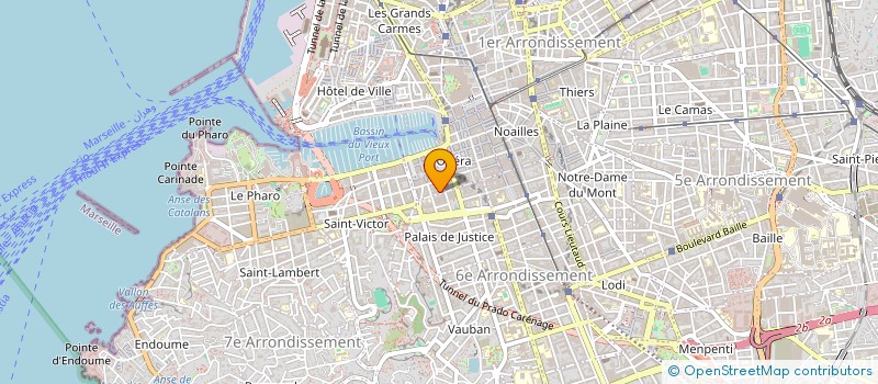 localisation de l'entreprise SCRP à MARSEILLE