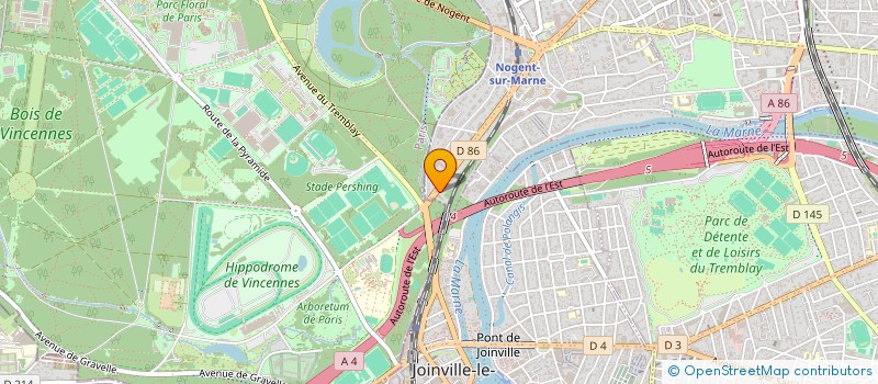 localisation de l'entreprise SCRS  NOGENT-SUR-MARNE