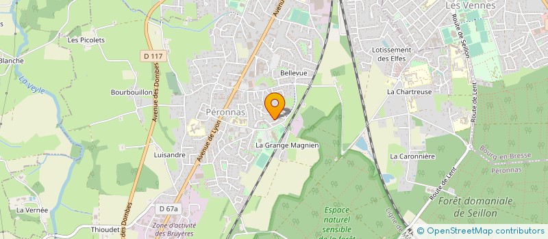 localisation de l'entreprise SCRT VENIARD  PERONNAS