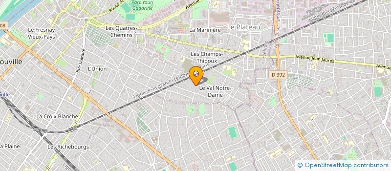 localisation de l'entreprise SCRUDLABS à SARTROUVILLE